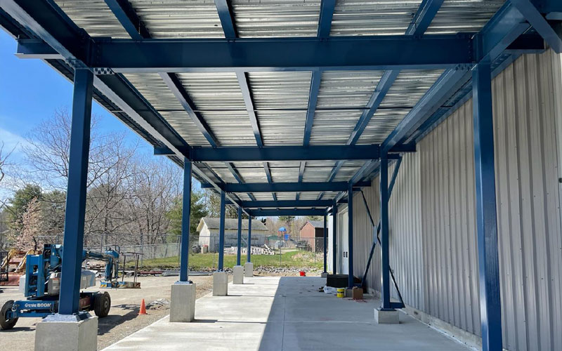 steel canopy 1